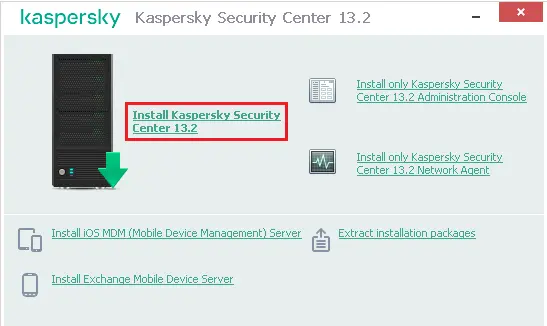 Kaspersky Security Center 13.2