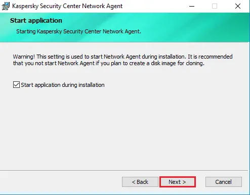 Kaspersky Start application