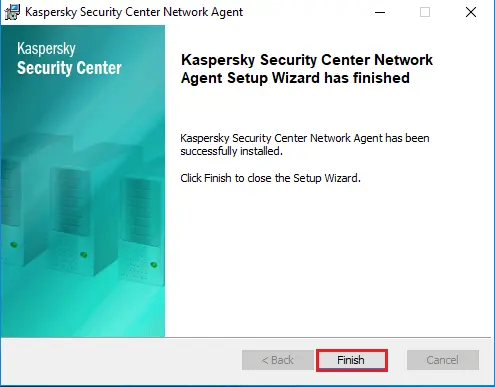 Kaspersky network agent installed