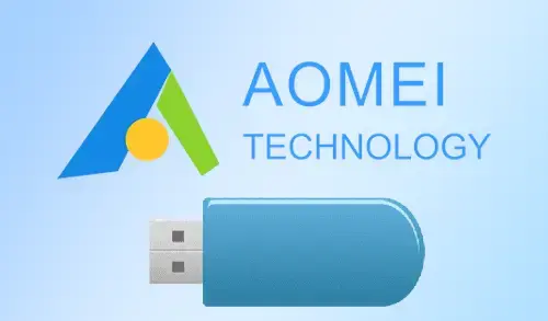 Make Bootable Media using AOMEI