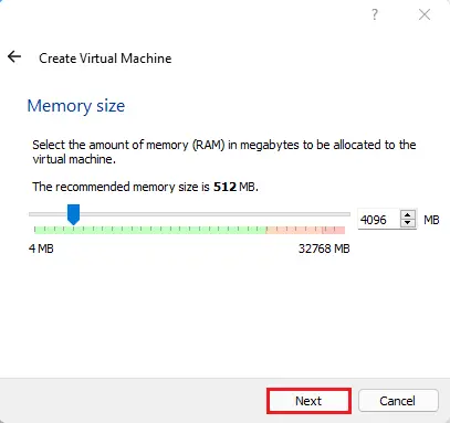 RAM and Create a Virtual Hard Disk