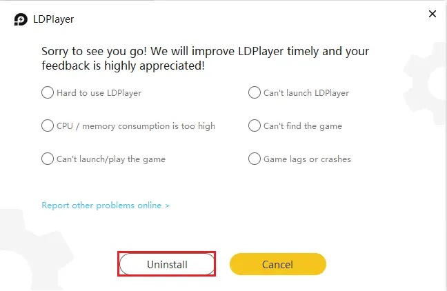 Remove LDPlayer Emulator