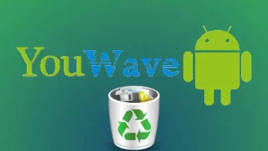 Uninstall YouWave Android