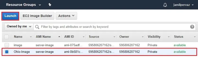 aws image status available