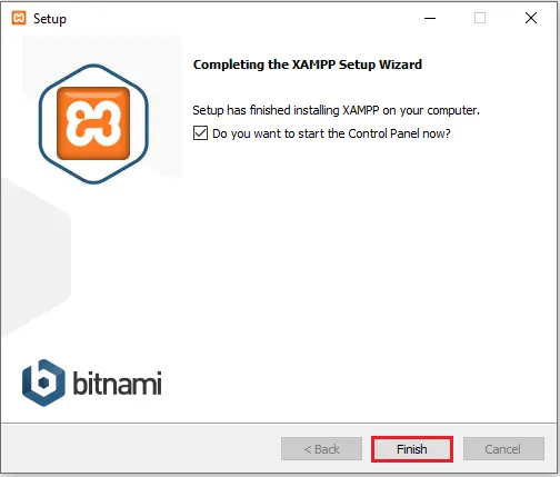 completing the xampp! setup