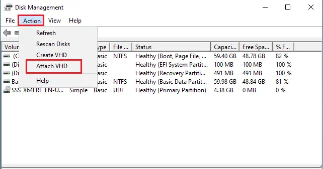 disk management