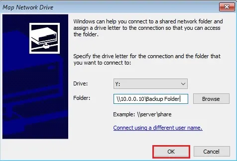 map network drive