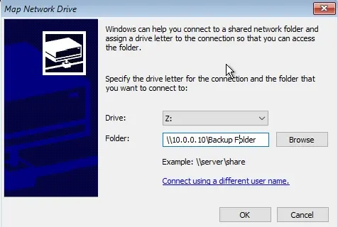 map network drive