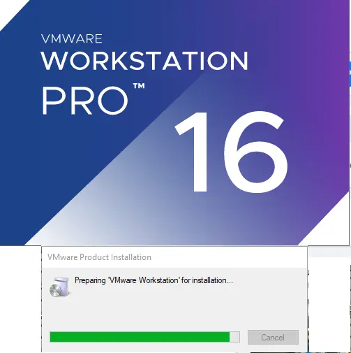 preparing vmware workstation