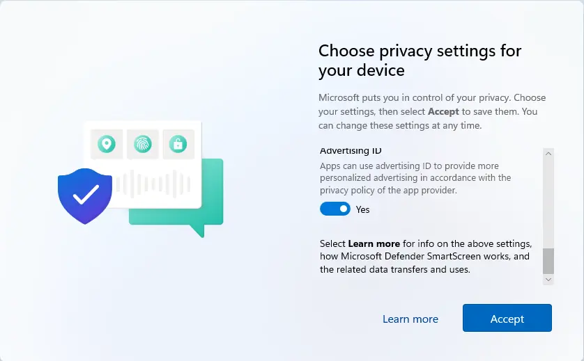 privacy settings windows 11