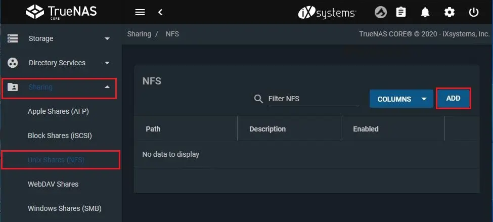 truenas iscsi add