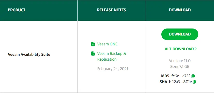 veeam availability suite download