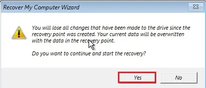 veritas recover my computer