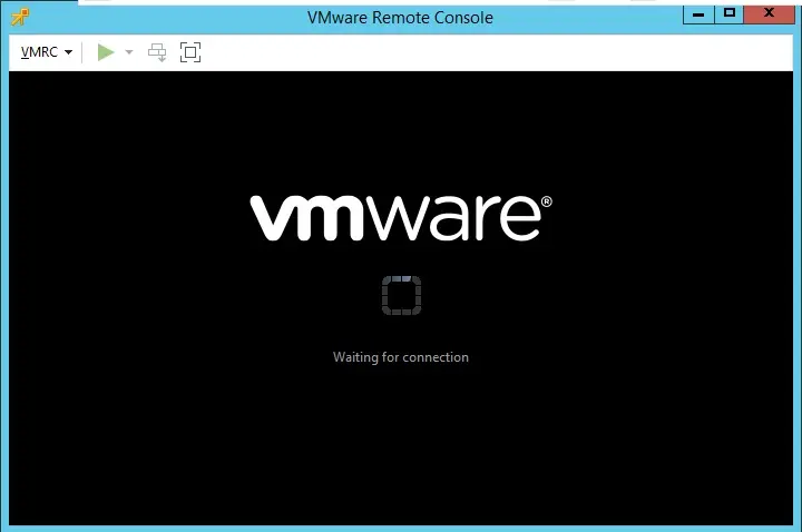 vsphere remote console