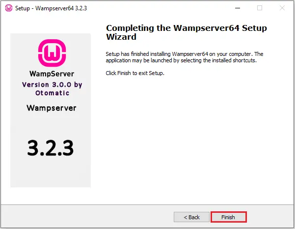 wampserver64 setup