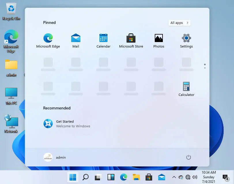 windows 11 desktop