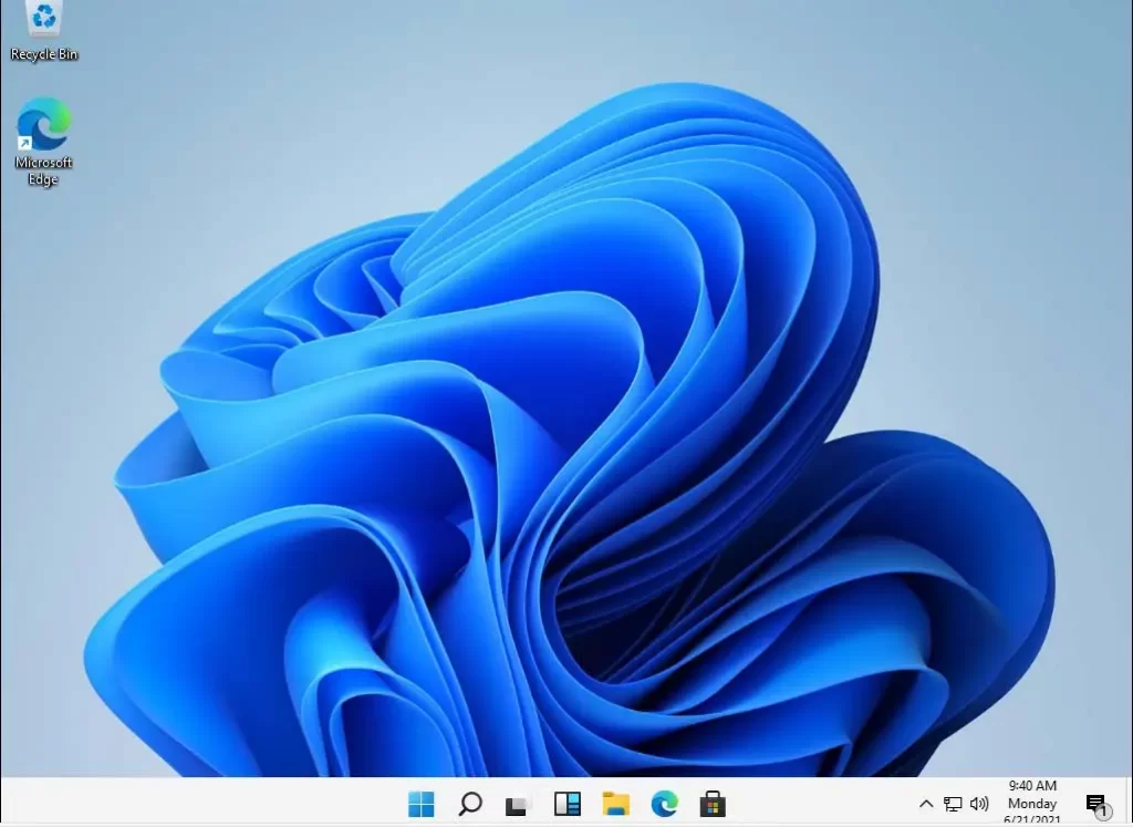 windows 11 desktop