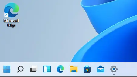 windows 11 taskbar left side