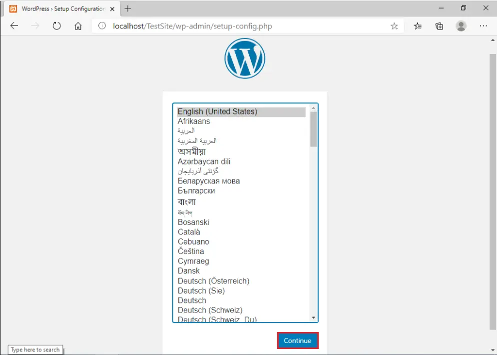 wordpress wp-admin