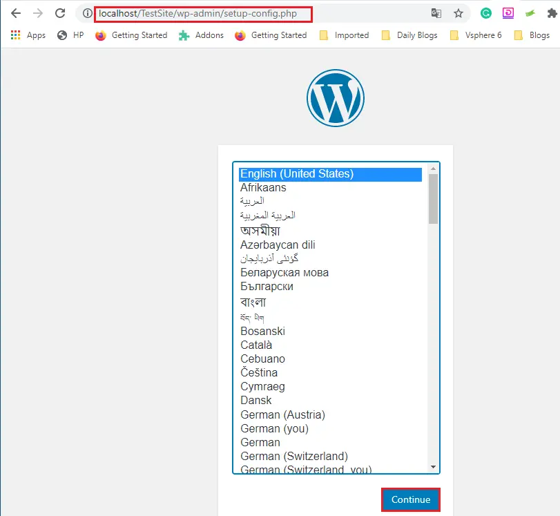 wordpress wp-admin