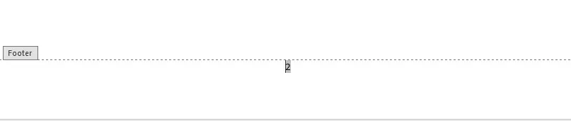 Insert page numbers to footers in Word