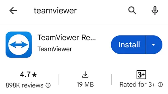 Open TeamViewer