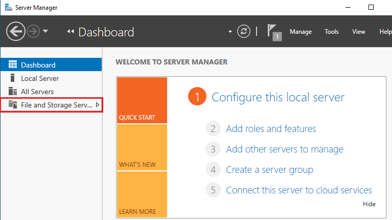 Server Manager