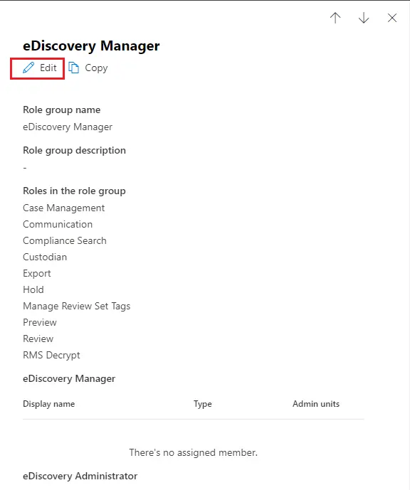 eDiscovery manager in Microsoft 365