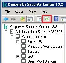 Kaspersky security center 13.2